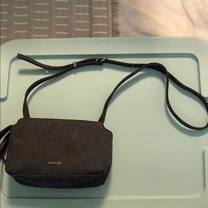 Matt & Nat Charcoal Crossbody Bag